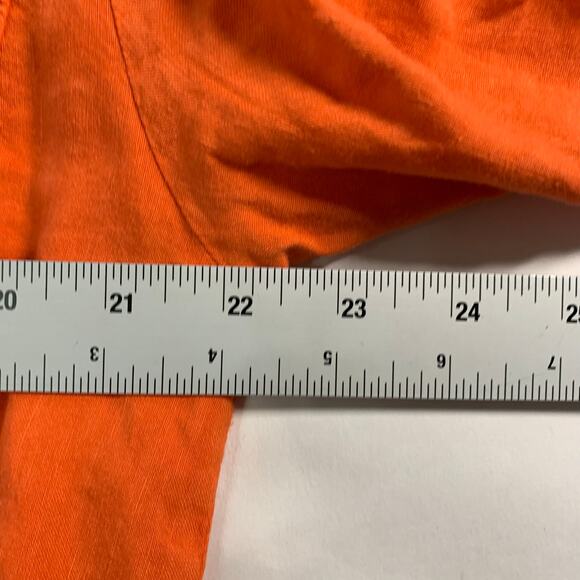 Free People XS Womens Ruched Linen Bomber Jacket Orange Full Zip - Picture 7 of 10